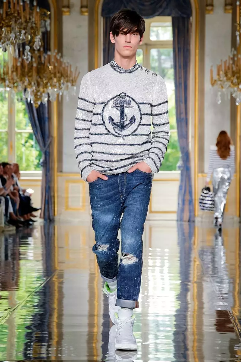 Veshje për meshkuj Balmain Homme Pranverë Verë 2019 Paris10