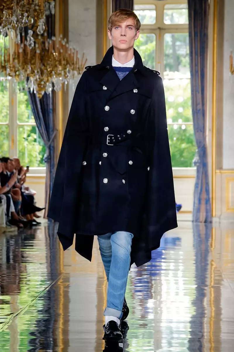 Akanjo lehilahy Balmain Homme lohataona fahavaratra 2019 Paris14