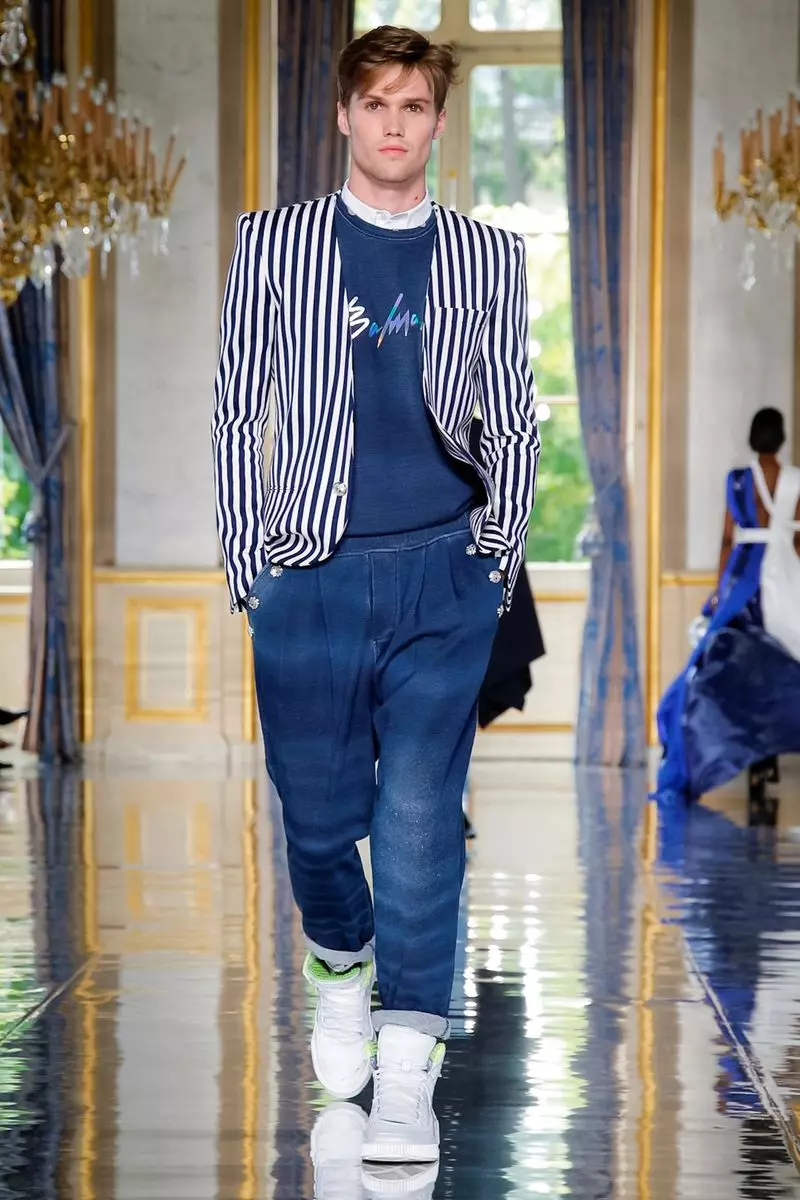 Moška oblačila Balmain Homme pomlad poletje 2019 Pariz18