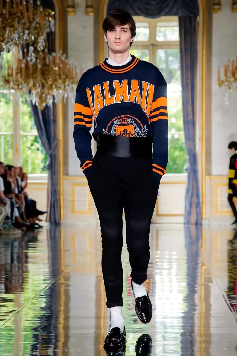 Balmain Homme בגדי גברים אביב קיץ 2019 פריז39