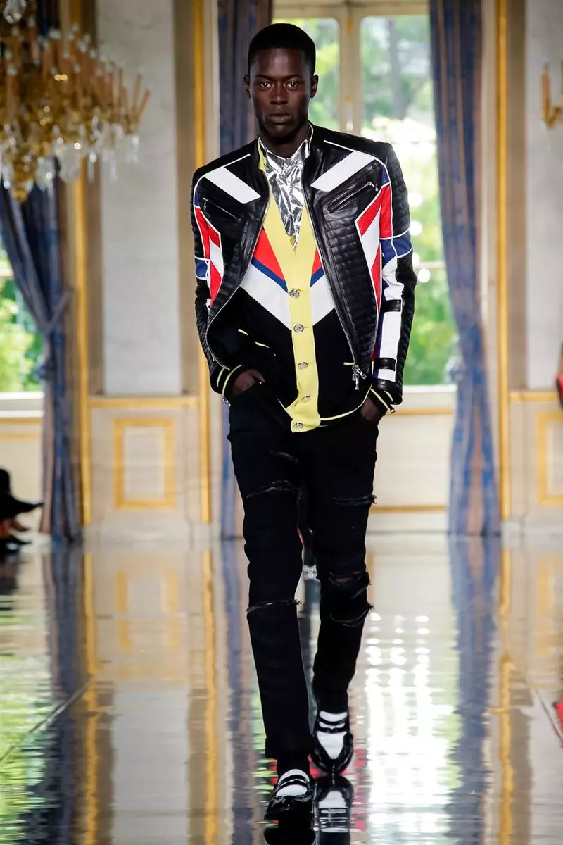 Moška oblačila Balmain Homme pomlad poletje 2019 Pariz53