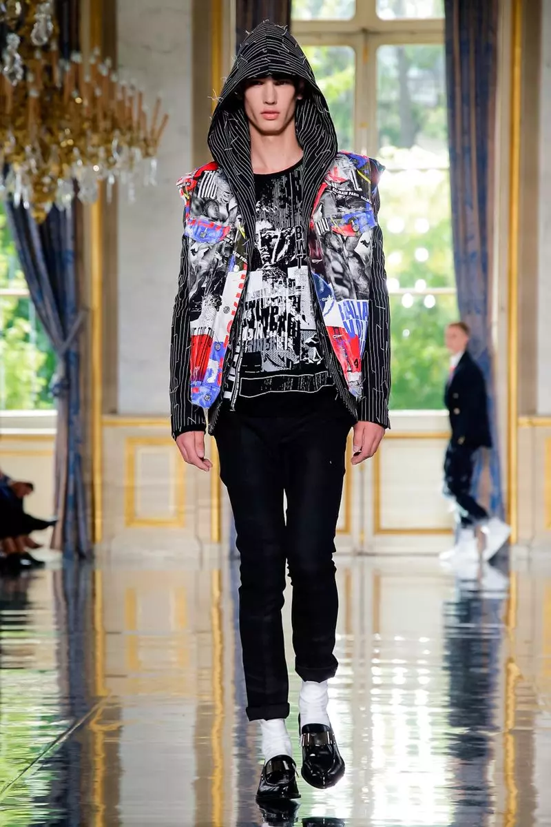 Balmain Homme Gizonezkoen Arropa 2019ko Udaberria Udako Paris62