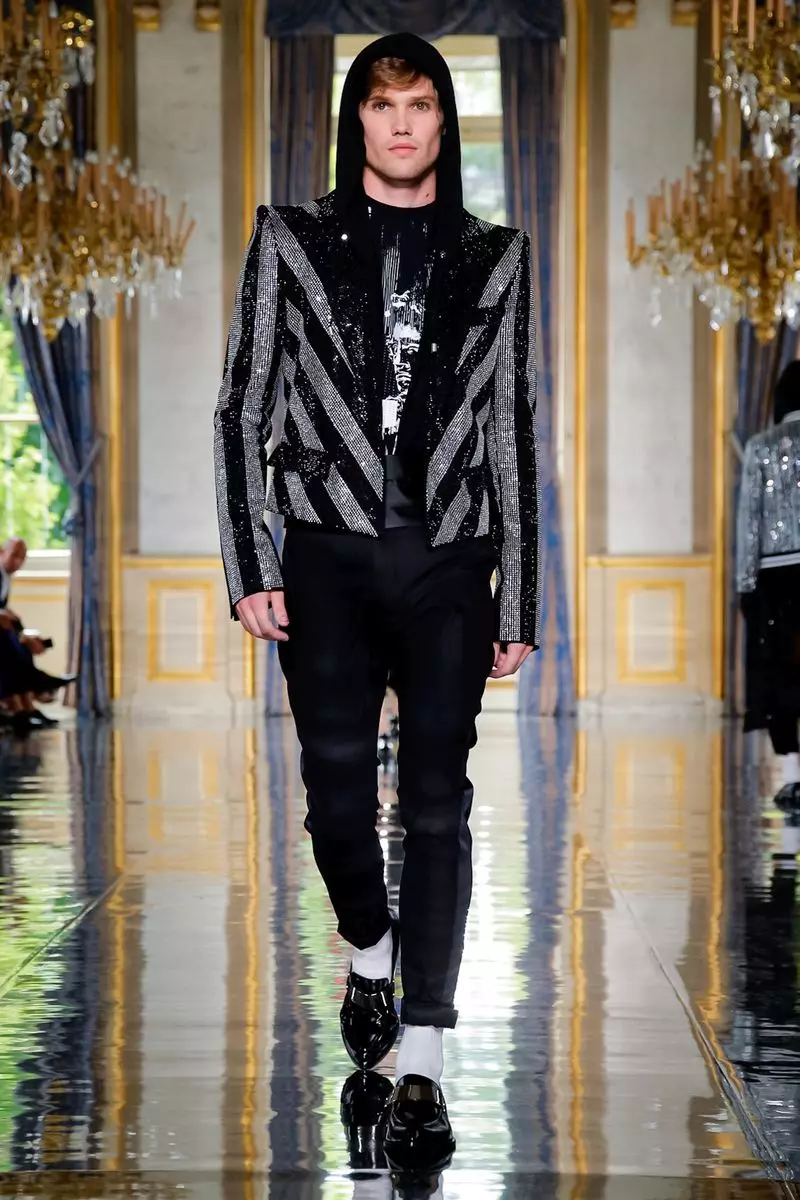 Moška oblačila Balmain Homme pomlad poletje 2019 Pariz77