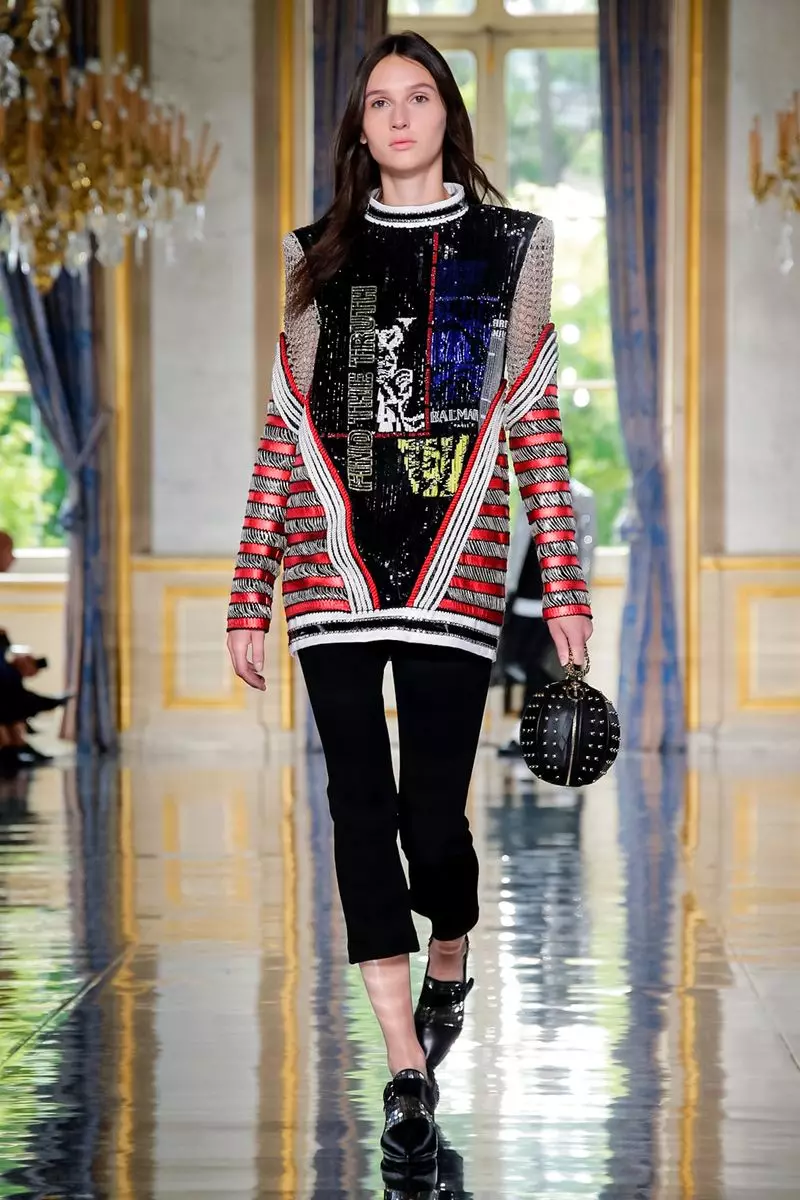 Veshje për meshkuj Balmain Homme Pranverë Verë 2019 Paris78