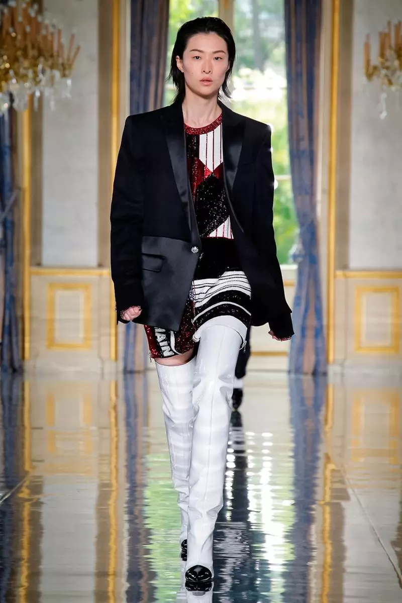 Balmain Homme férfiruha 2019 tavaszi nyár Párizs85