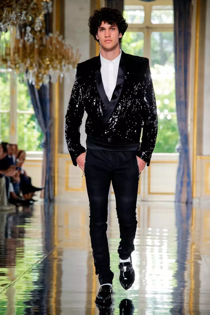 Balmain Homme Odzież męska Wiosna Lato 2019 Paryż86