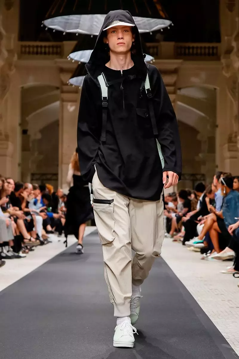 Y-3 Gizonezkoen arropa 2019ko udaberria uda Paris10