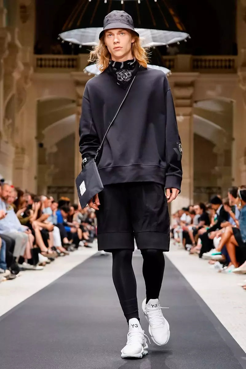 Y-3 남성복 봄 여름 2019 Paris33