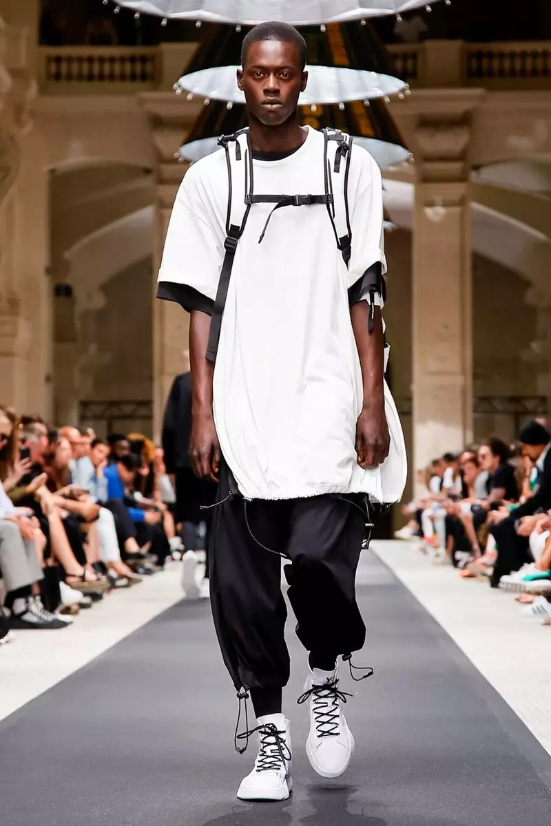 Y-3 Menswear eNtwasahlobo yeHlobo lowama-2019 eParis34