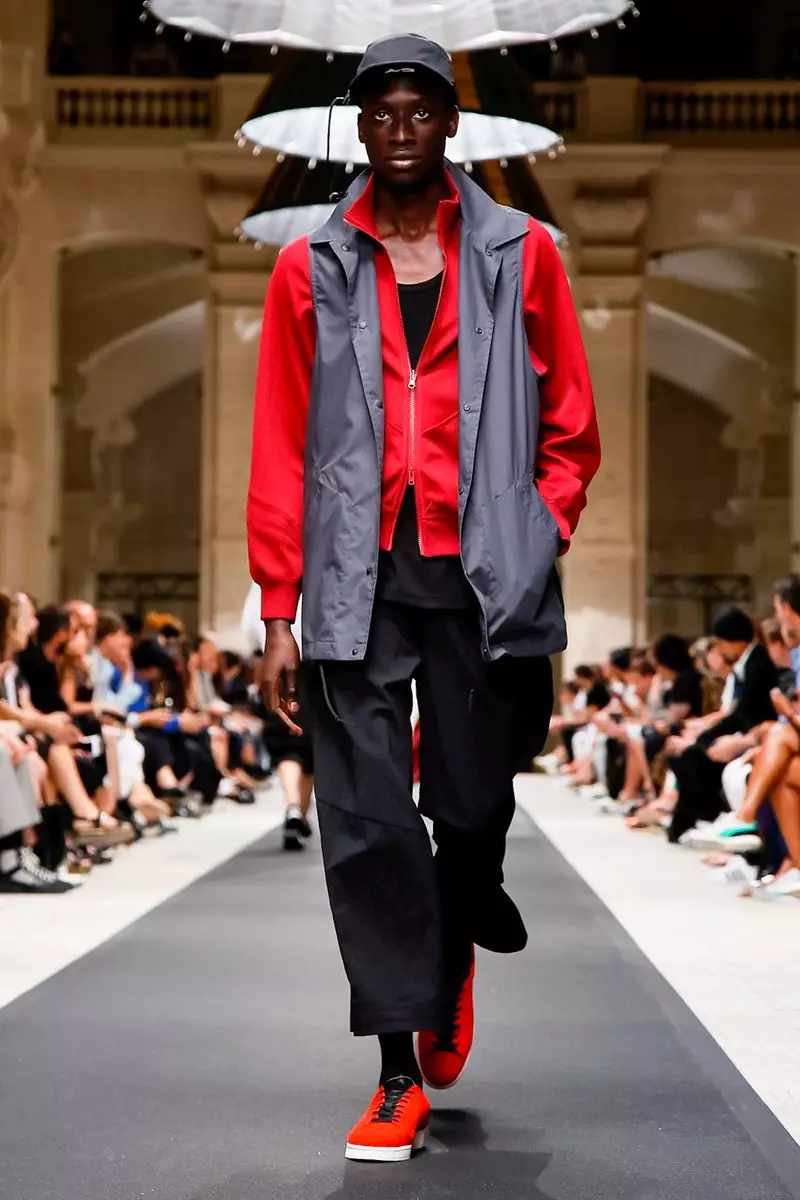 Y-3 Либоси мардона баҳори тобистони соли 2019 Paris45