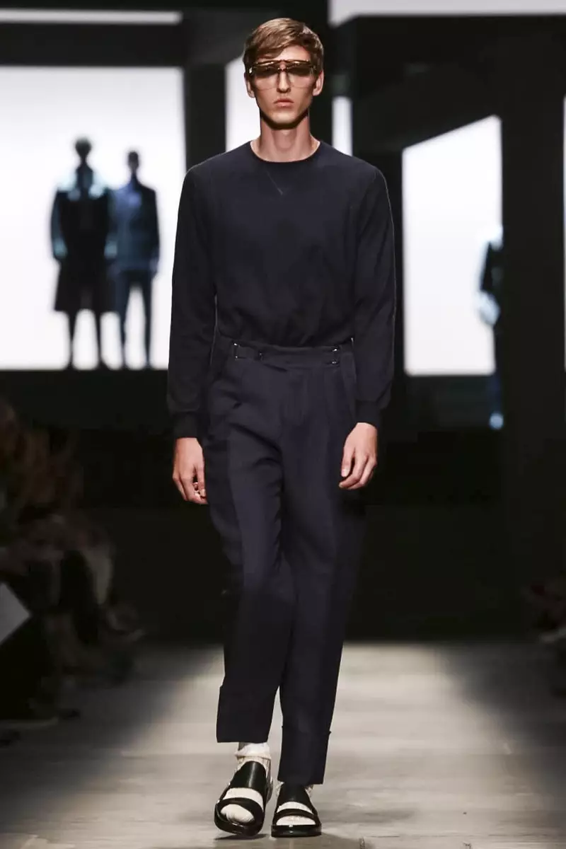 Ermenegildo Zegna Menswear Pokello ea Selemo Lehlabula 2015 Milan