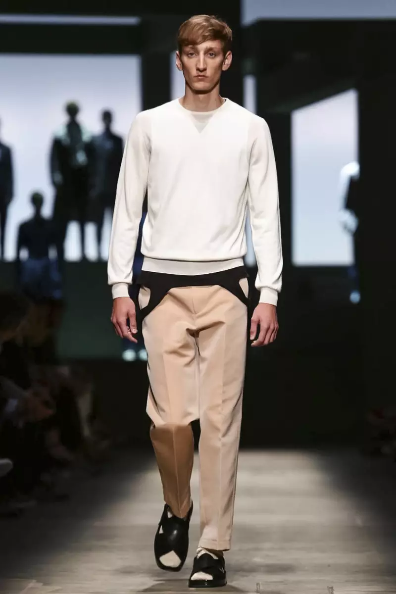 Kolekce pánského oblečení Ermenegildo Zegna jaro léto 2015 v Miláně