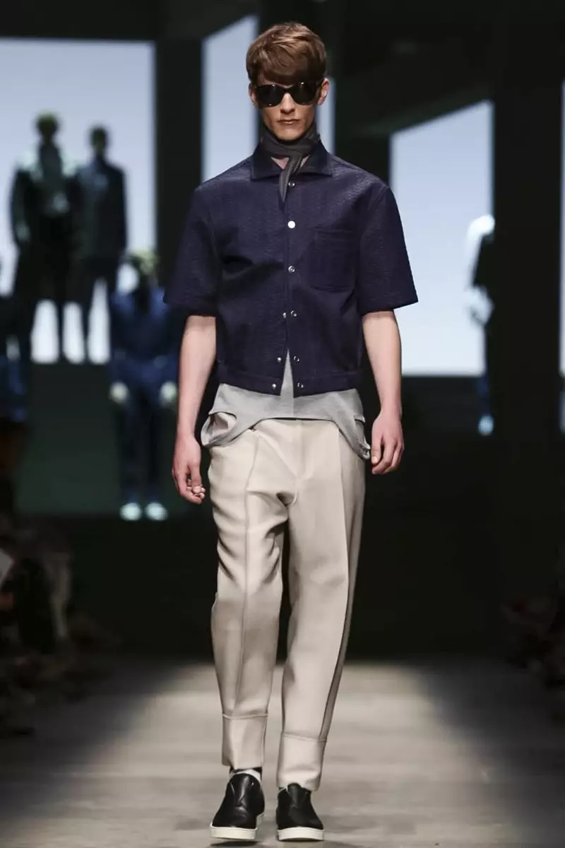 Ermenegildo Zegna Menswear Collection Spring Summer 2015 ในมิลาน