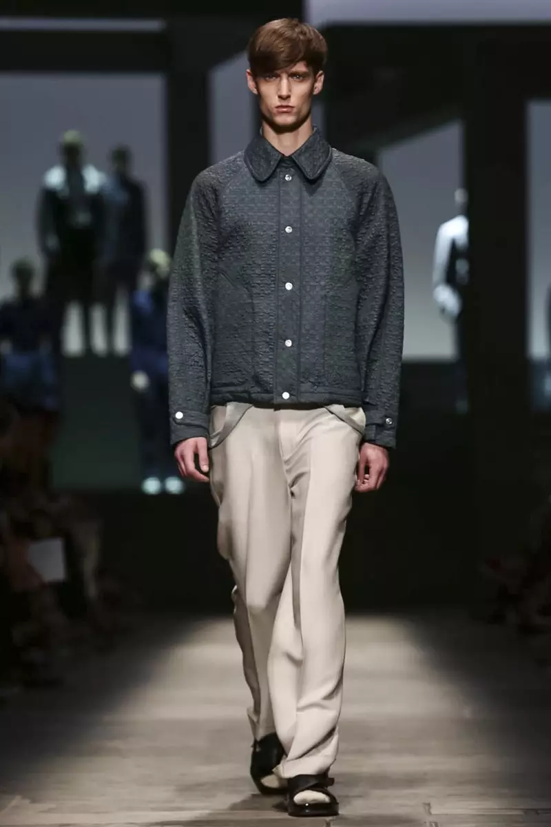 Ermenegildo Zegna 2015 春夏男装系列在米兰