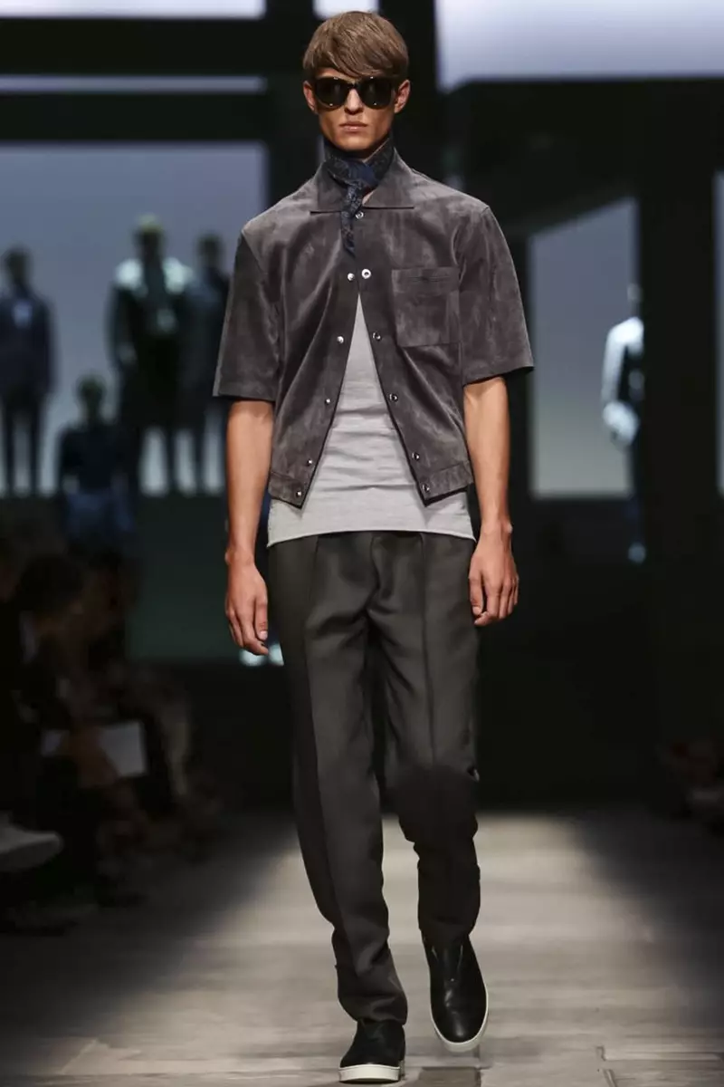 Ermenegildo Zegna 2015 春夏男裝系列在米蘭