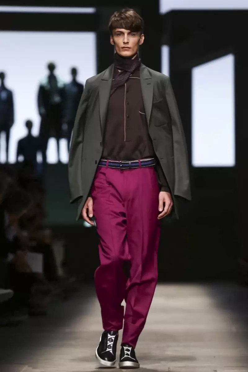 Colección de moda masculina Ermenegildo Zegna Primavera Verano 2015 en Milán