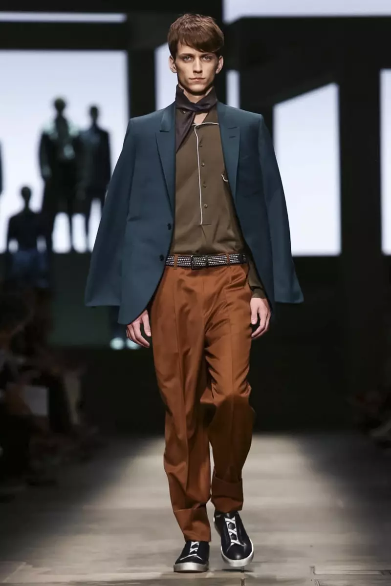 Ermenegildo Zegna පිරිමි ඇඳුම් එකතුව 2015 වසන්ත ගිම්හානය මිලාන්හි