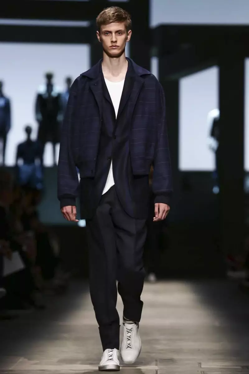 Col·lecció de roba masculina Ermenegildo Zegna Primavera estiu 2015 a Milà