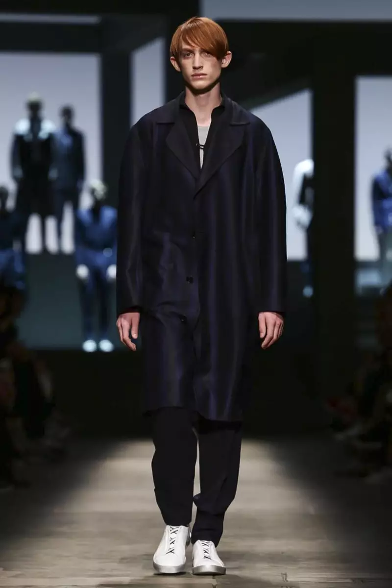 Ermenegildo Zegna Gizonezkoen Bilduma 2015eko Udaberria Milanen