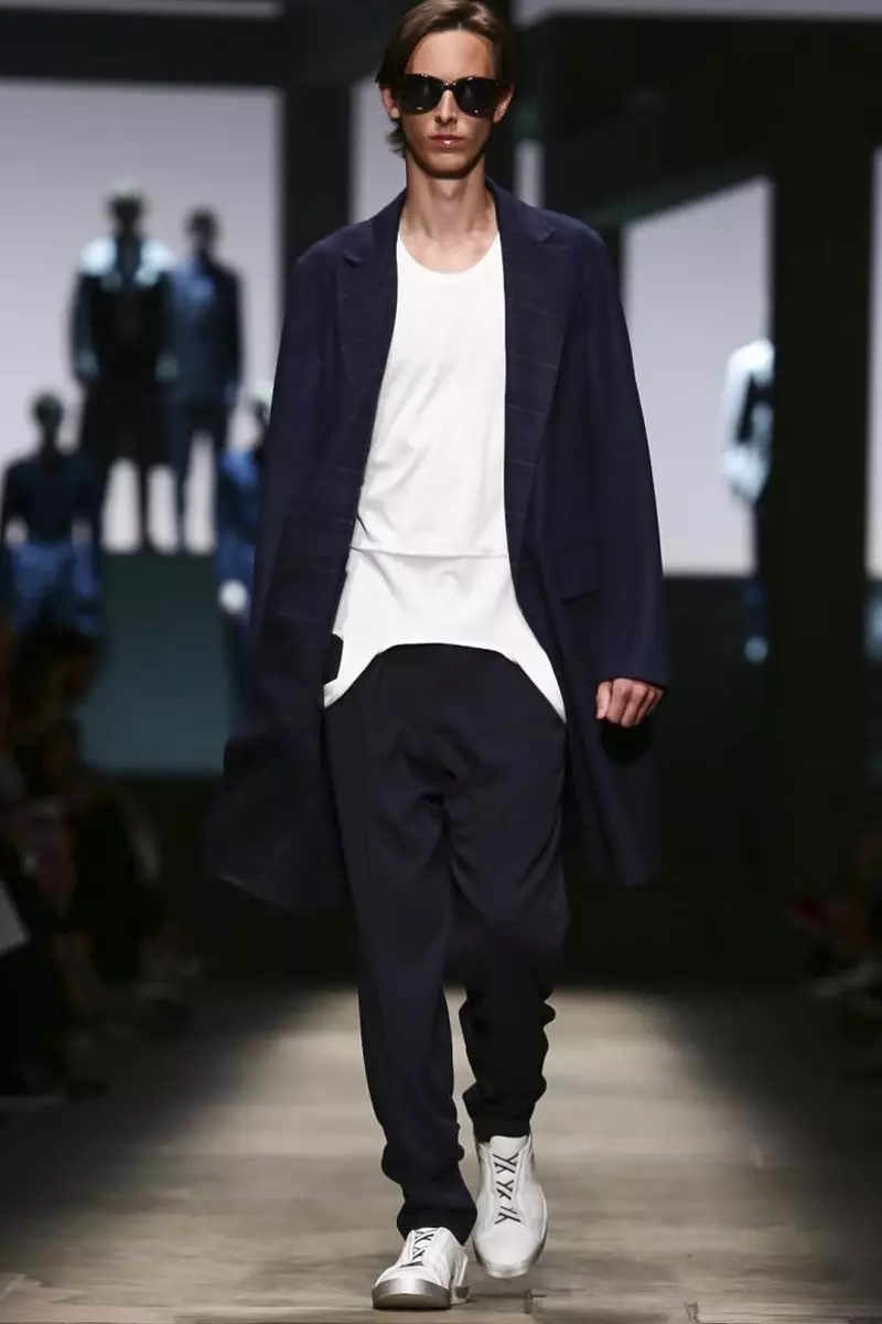 Ermenegildo Zegna Herenkleankolleksje Spring Summer 2015 yn Milaan