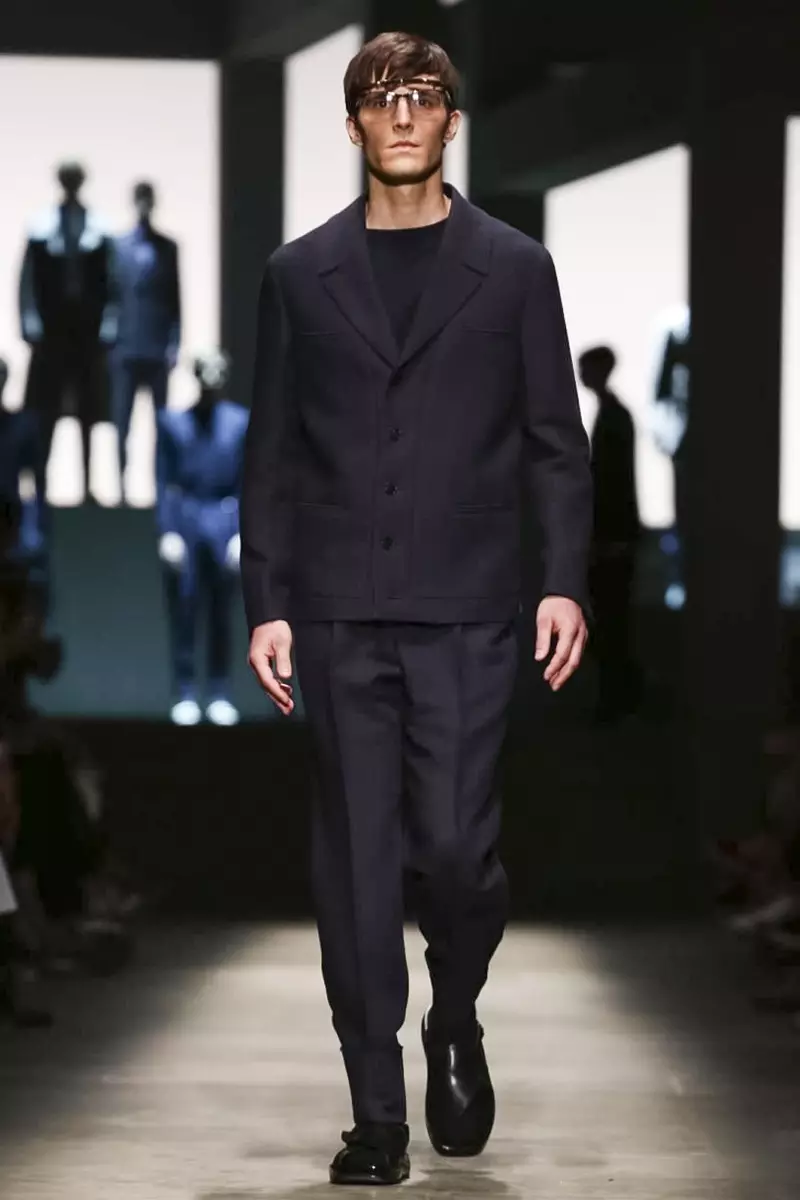 Ermenegildo Zegna Menswear Collection Spring Summer 2015 នៅ Milan