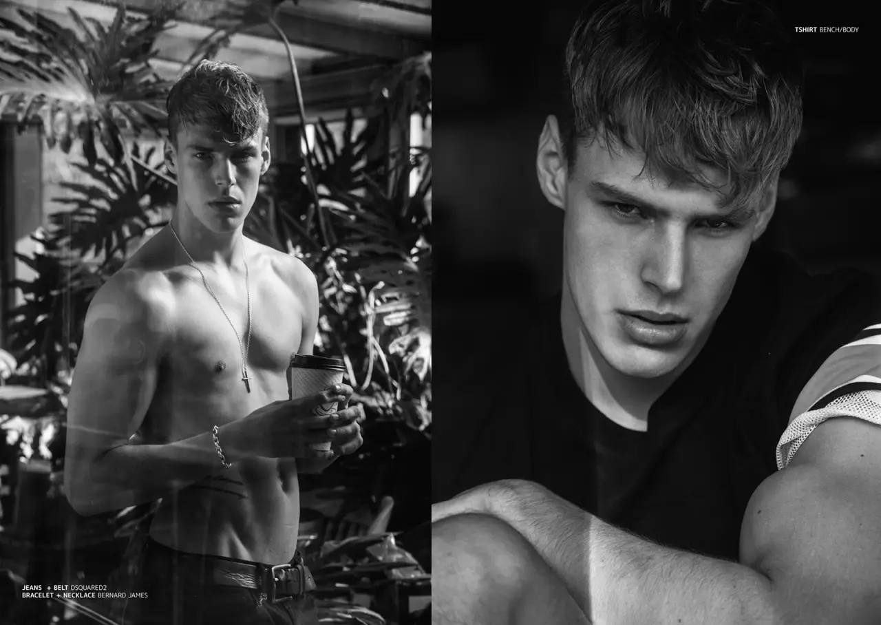 RE:Quest Models-də Alexander Staudal ilə fotoqraf Brent Chua JÓN Magazine üçün eksklüziv gözəl hekayə çəkir.