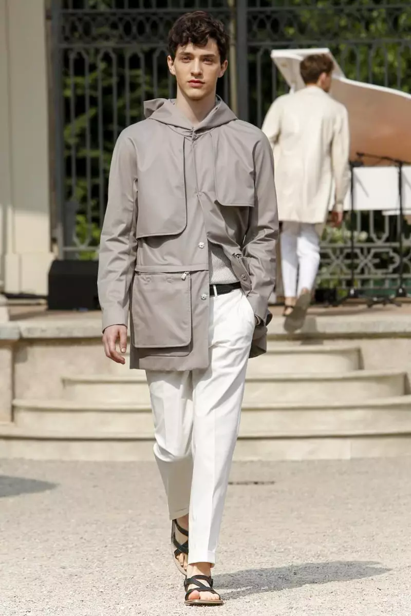 Corneliani, Herrkläder, Vårsommar, 2015, Modevisning i Milano