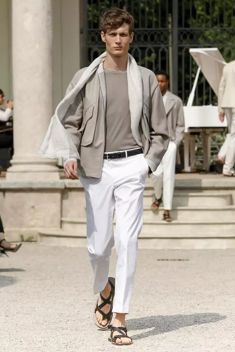 Corneliani, moda masculina, primavera verão de 2015, desfile de moda em Milão