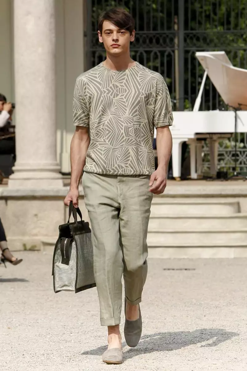 Corneliani, Pakaian Pria, Musim Semi Musim Panas, 2015, Fashion Show di Milan