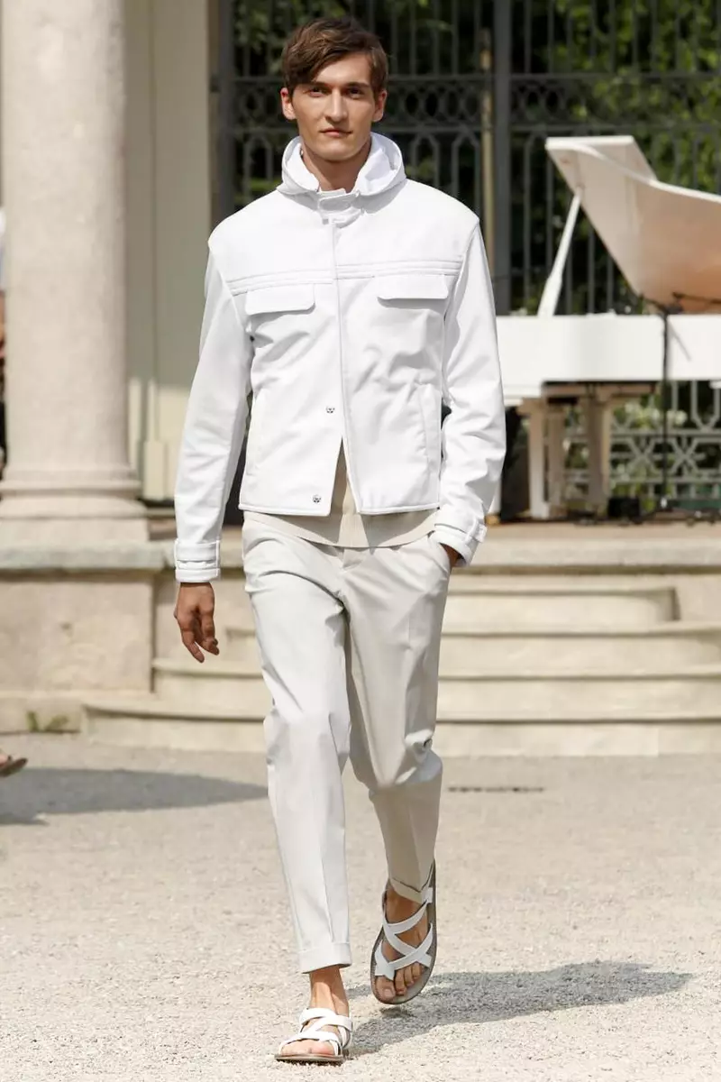 Corneliani, Veshje për meshkuj, Pranverë Verë, 2015, Show Fashion në Milano