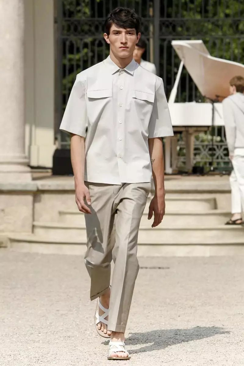 Corneliani, Menswear, Spring Summer, 2015, แฟชั่นโชว์ในมิลาน