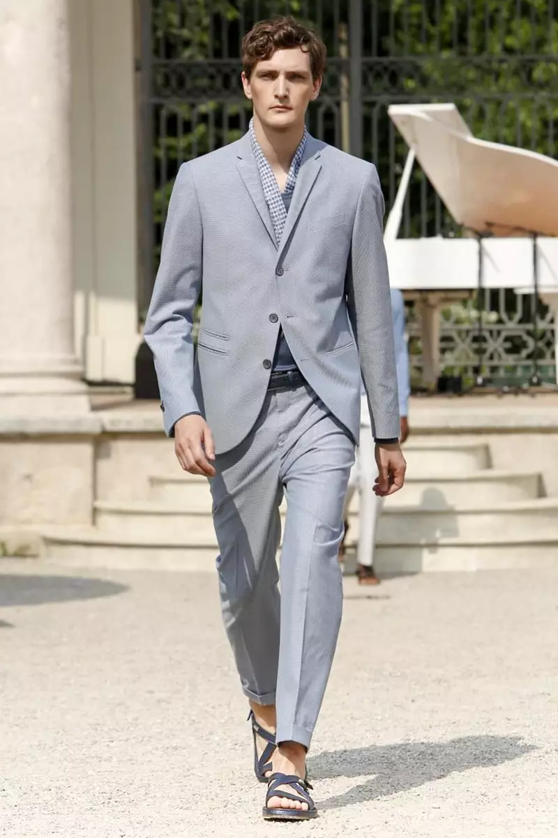 Corneliani, Menswear, Samhradh an Earraigh, 2015, Seó Faisin i Milano