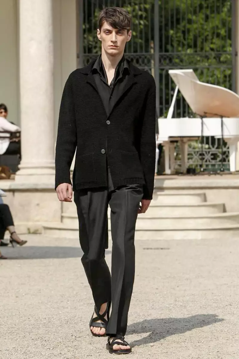 Corneliani, moda masculina, primavera verão de 2015, desfile de moda em Milão