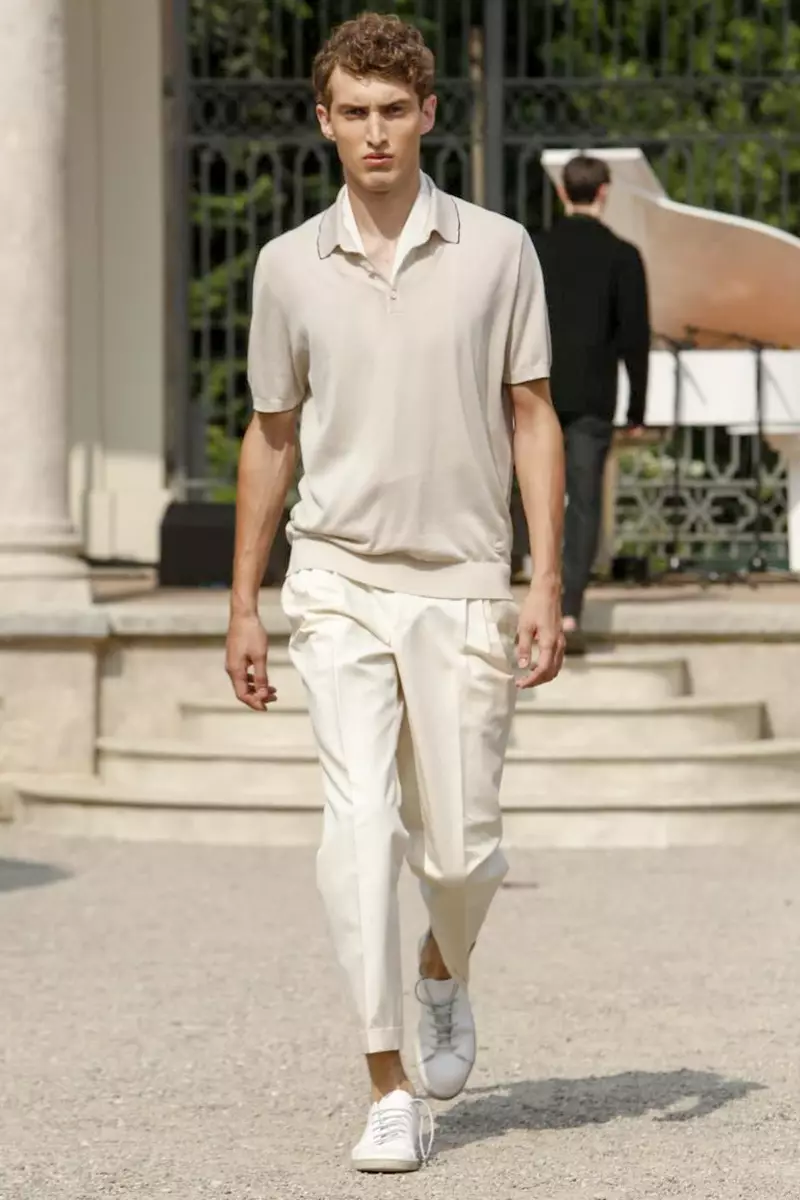 Corneliani, Moda masculina, Primavera Verán, 2015, Desfile de Moda en Milán