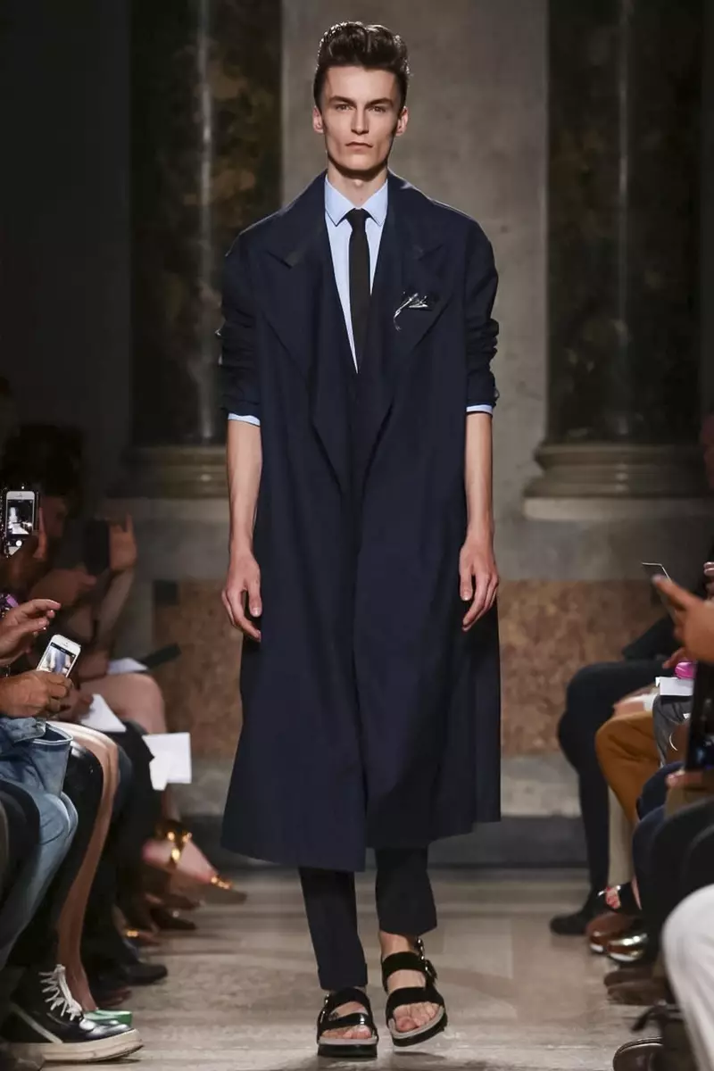 Les Hommes Menswear Kolleksje Spring Summer 2015 yn Milaan