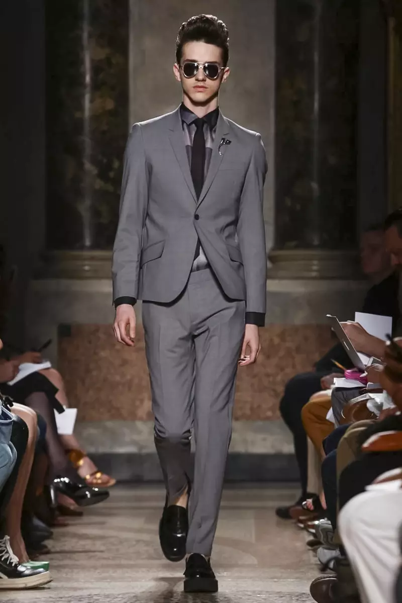 Les Hommes Menswear Kolleksje Spring Summer 2015 yn Milaan