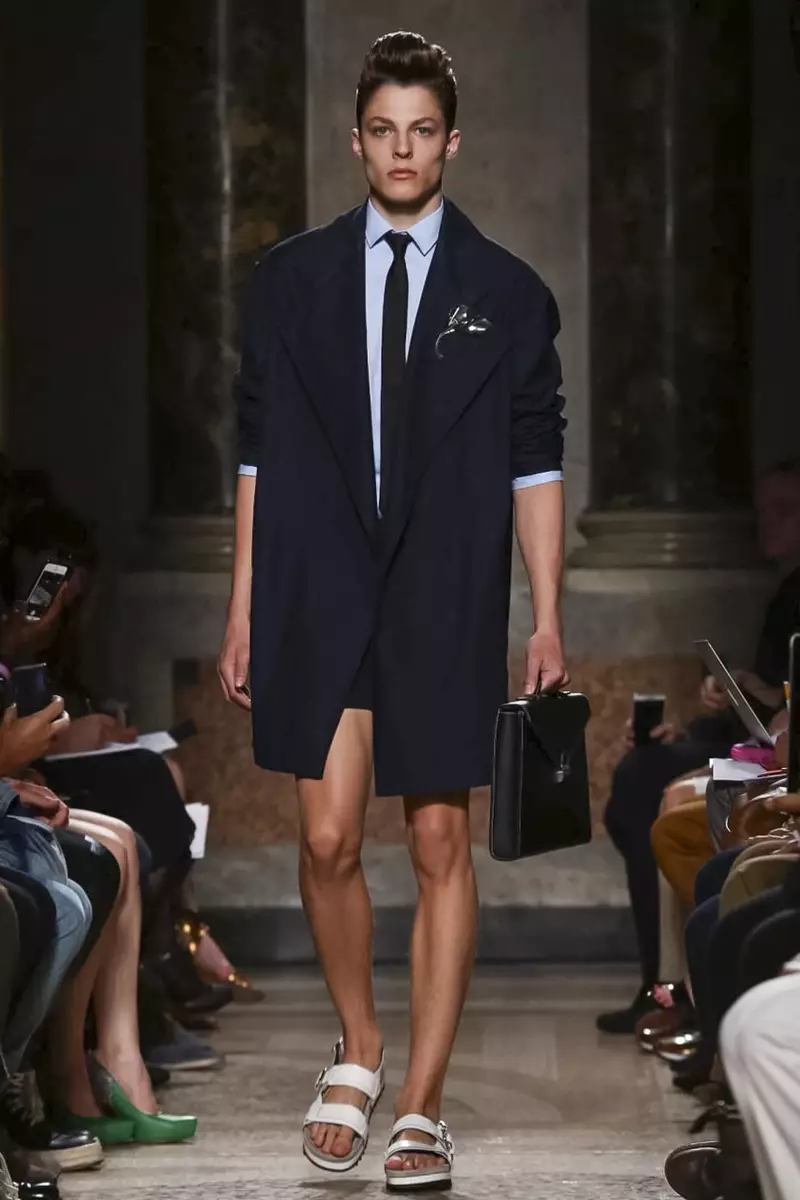 Les Hommes Menswear Kollektioun Fréijoer Summer 2015 zu Mailand