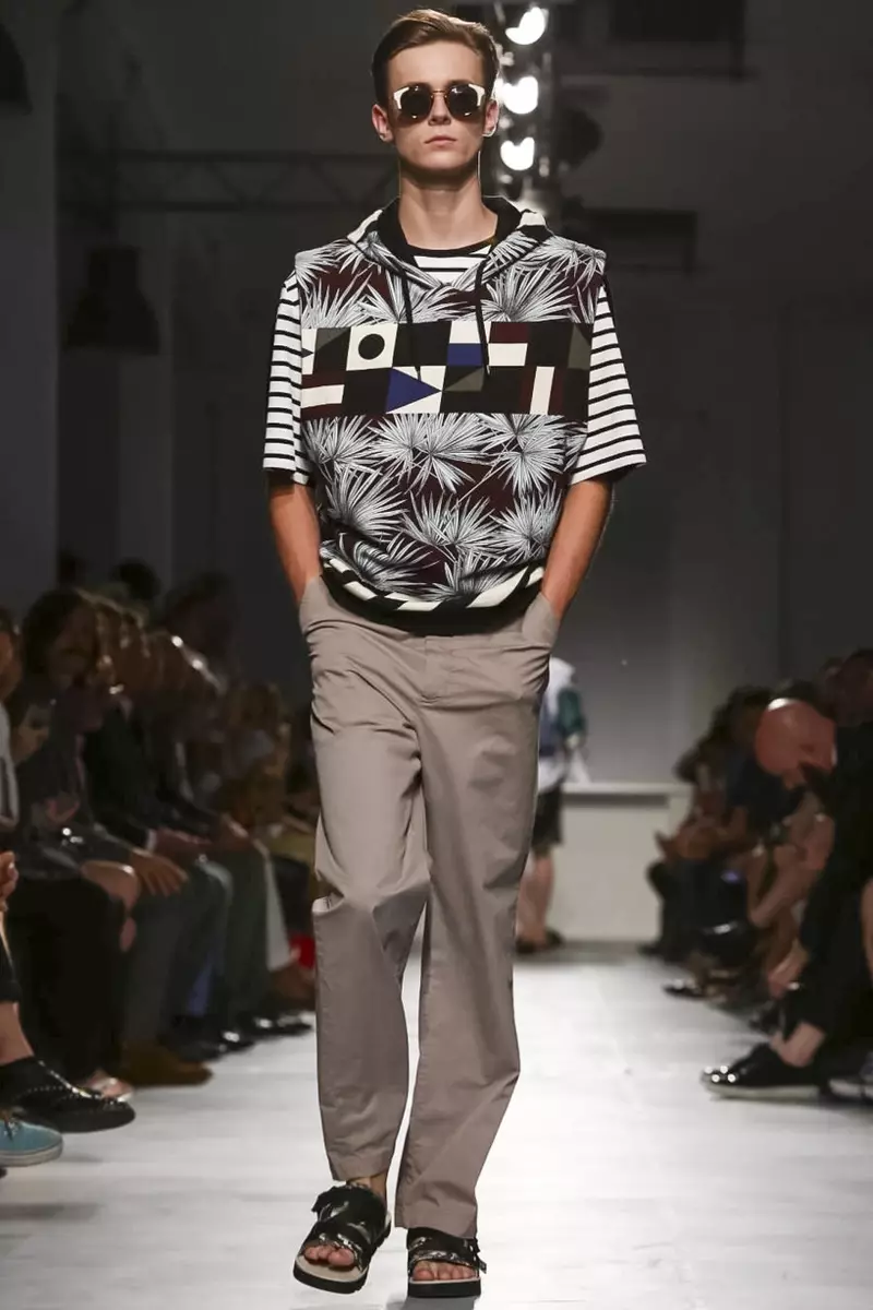 MSGM Menswear Collection vårsommar 2015 i Milano