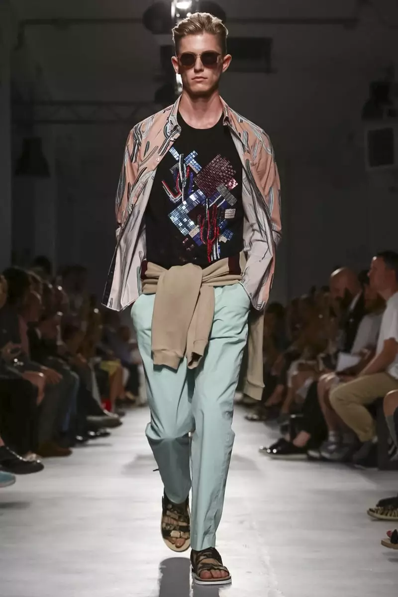 Colección MSGM Menswear Primavera Verano 2015 en Milán