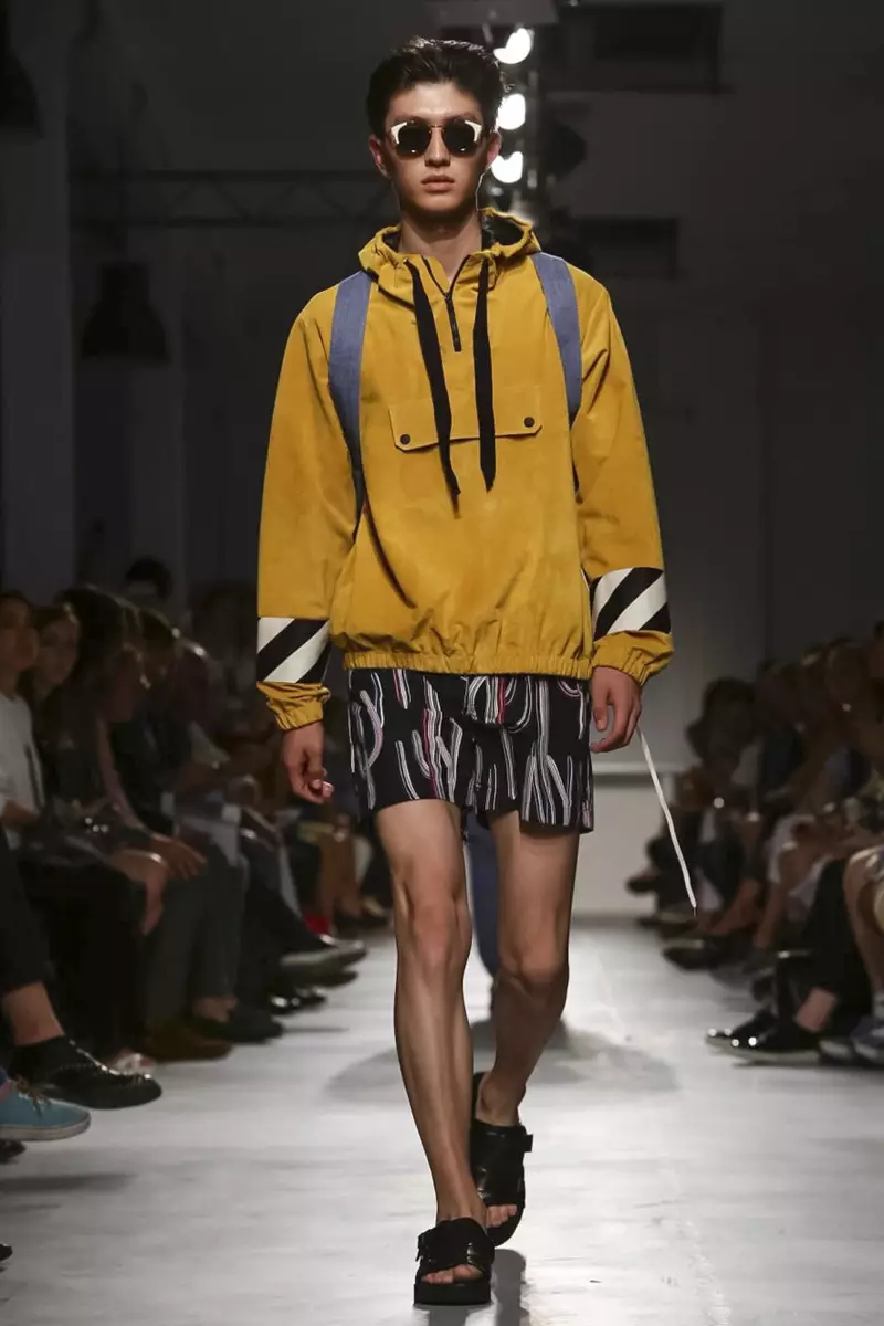 MSGM herrekolleksjon vårsommer 2015 i Milano