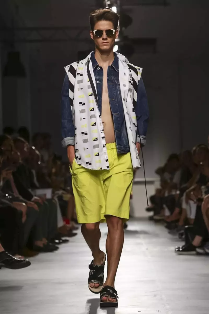 MSGM Menswear Collection Spring Summer 2015 sa Milan