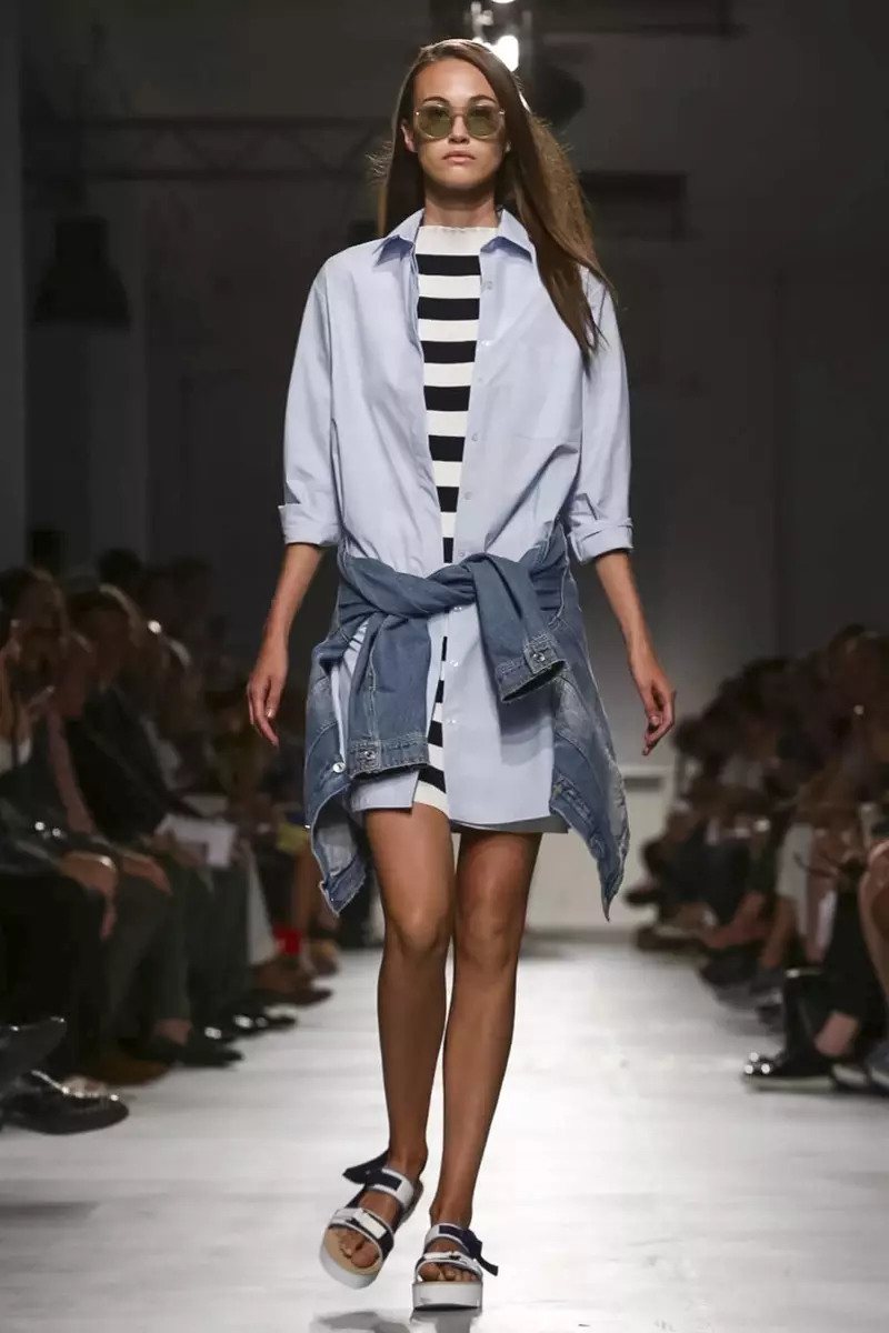 MSGM Menswear Collection Spring Summer 2015 នៅ Milan