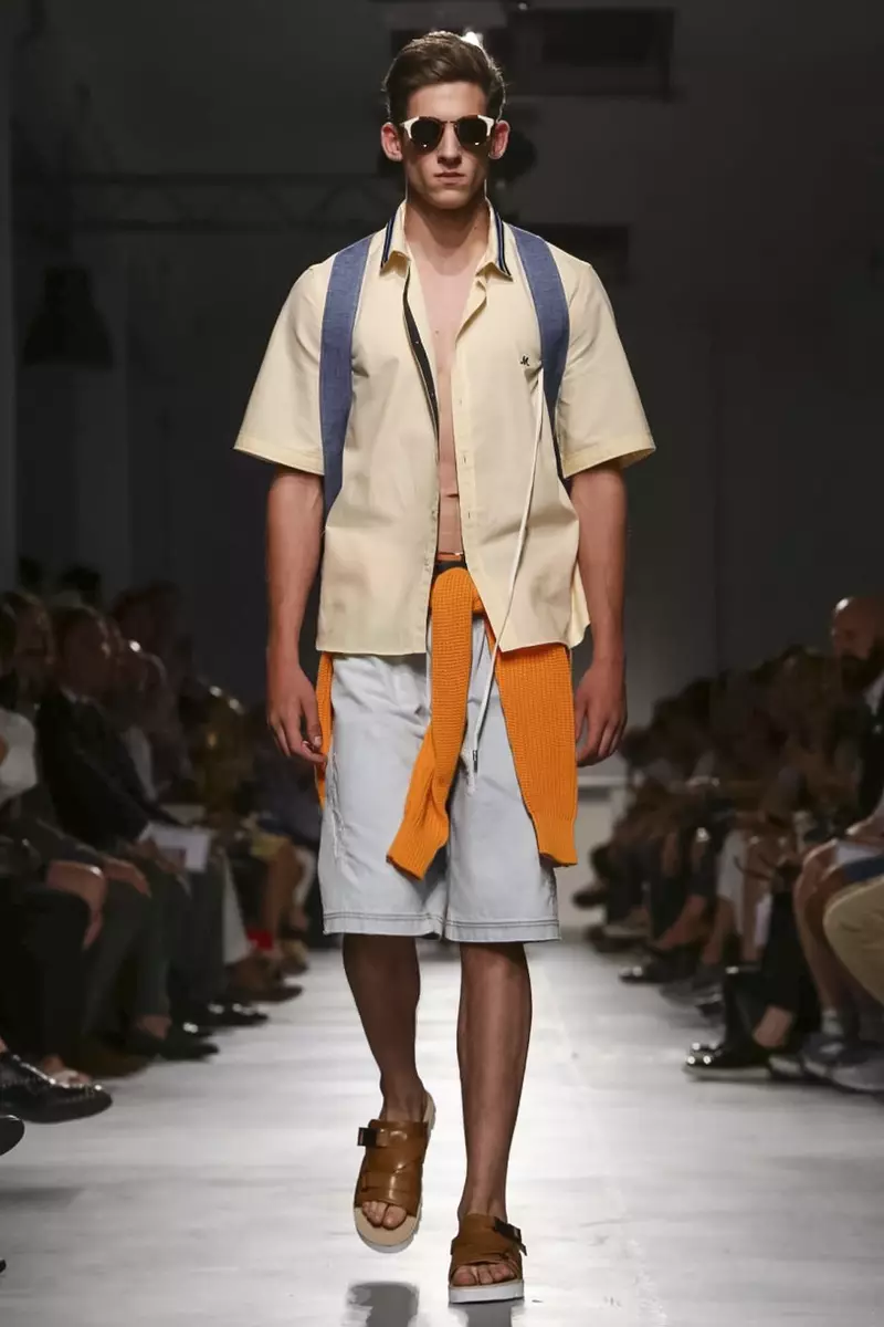 Collection Homme MSGM Printemps Eté 2015 à Milan