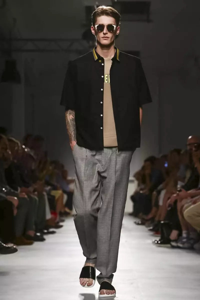 MSGM Menswear Collection Spring Summer 2015 sa Milan