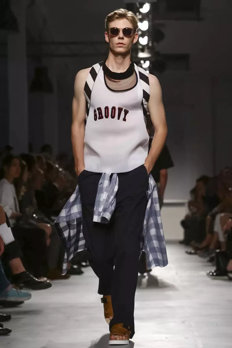 MSGM Menswear Collection Spring Summer 2015 ໃນ Milan