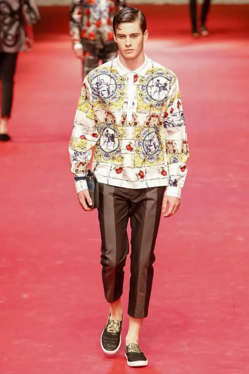 Dolce & Gabbana 2015 жылғы көктем/жаз Милан 9411_60