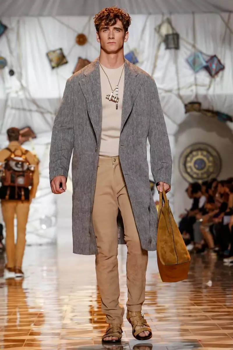 Versace, Menswear, Spring Summer, 2015, Fashion Show in Milan