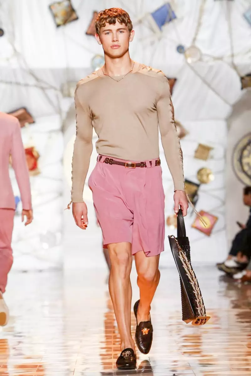 Versace, Menswear, বসন্ত গ্রীষ্ম, 2015, মিলানে ফ্যাশন শো