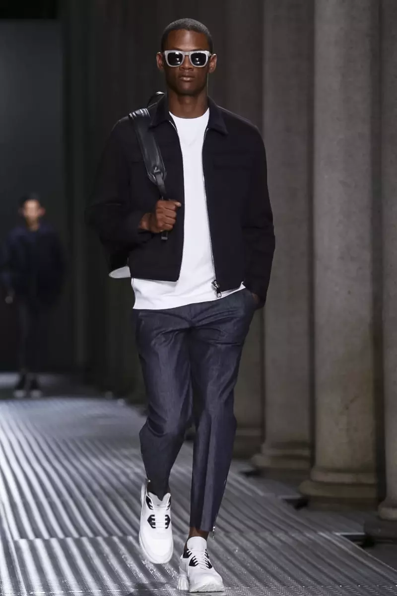 Neil Barrett Menswear Koléksi Spring Summer 2015 di Milan