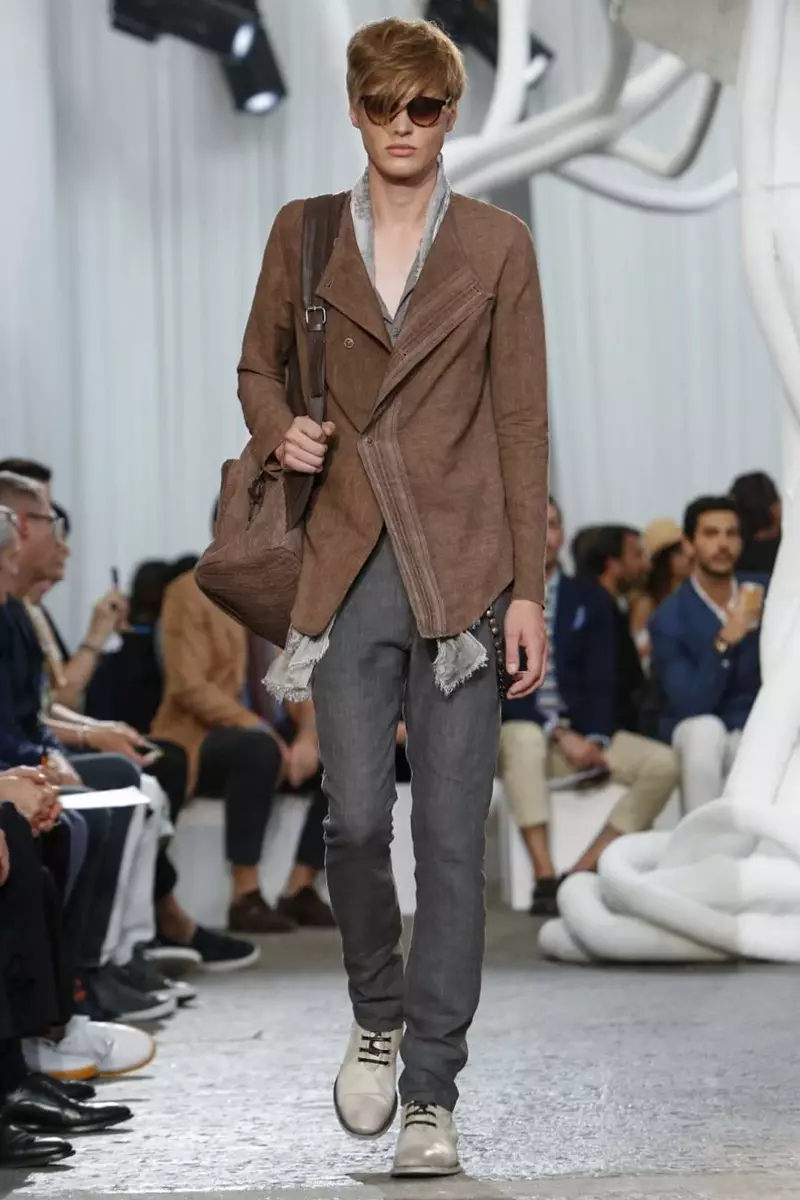 John Varvatos, Imyenda ya Mens, Impeshyi, 2015, Imyambarire muri Milan